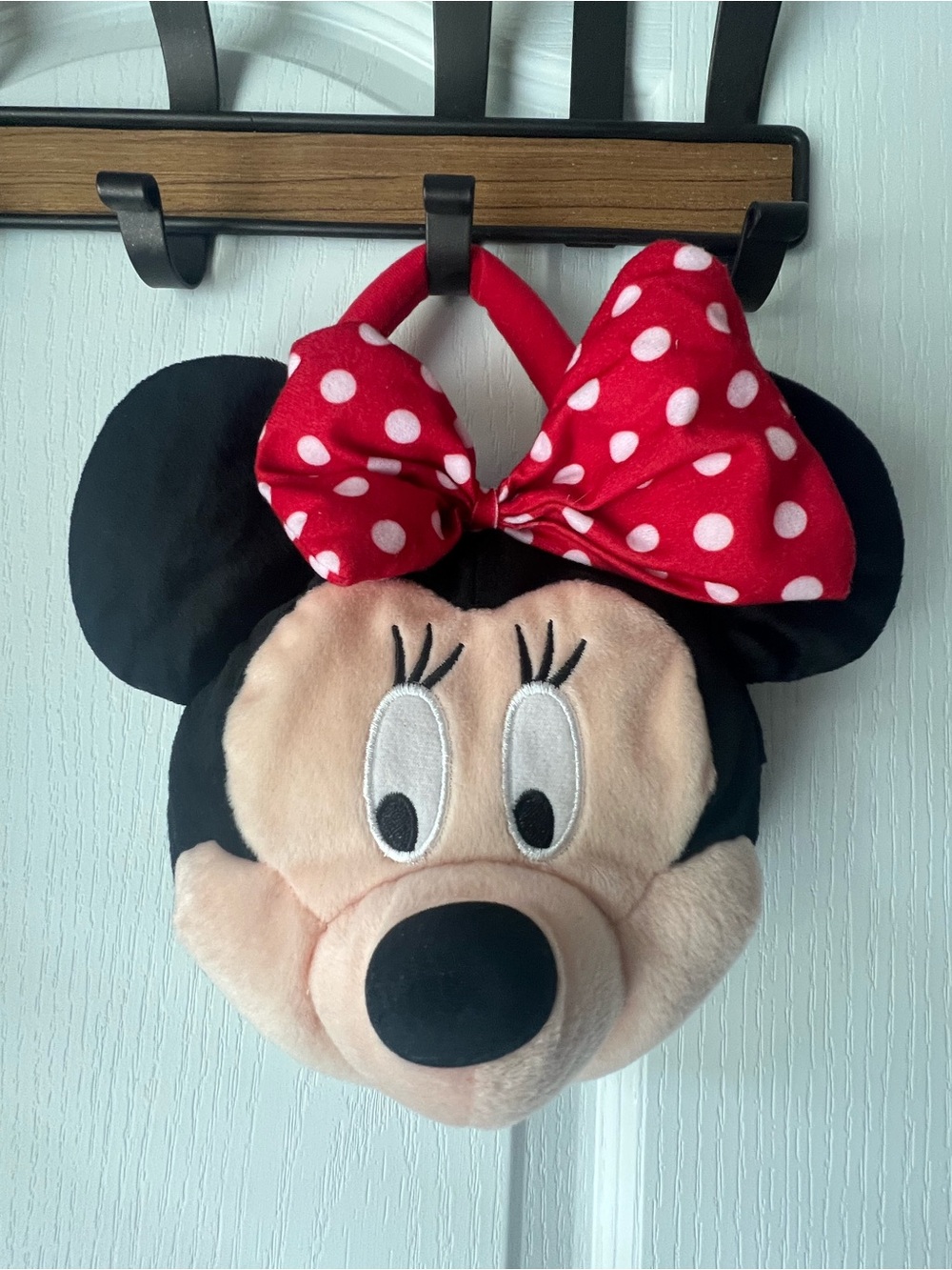 Disney Red Polka Dot Bow Minnie Plush Bag